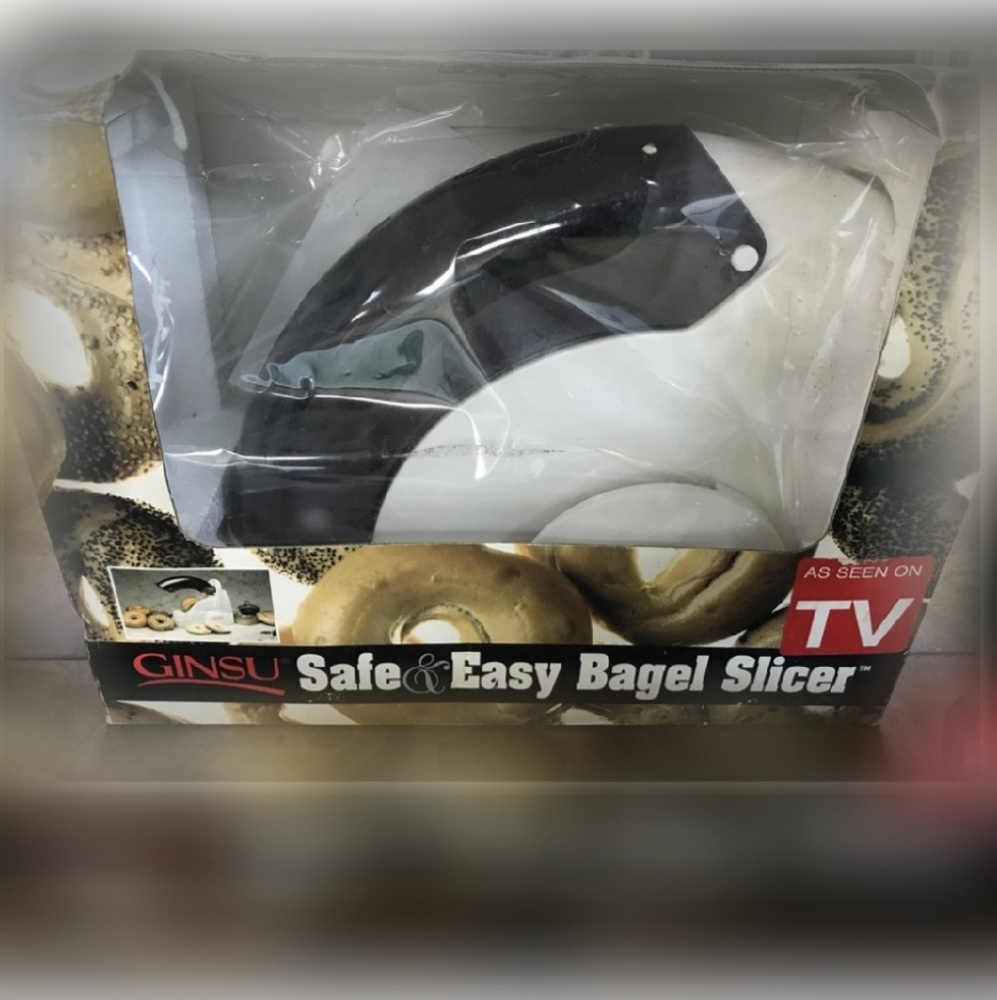 Ginsu *As Seen On TV* Safe and Easy Bagel Slicer.